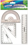 Przybory szkolne - St. Majewski Zestaw geometryczny 4 elementy Bambino 729975 - miniaturka - grafika 1