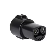 Akcesoria motoryzacyjne - Adapter Type 1 / Tesla S / X / Y Akyga AK-SC-E07 Przejściówka J1772 32A - miniaturka - grafika 1