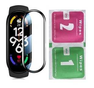 FOLIA HYBRYDOWA SZKŁO do XIAOMI MI BAND 7 - Akcesoria do pulsometrów i zegarków sportowych - miniaturka - grafika 1