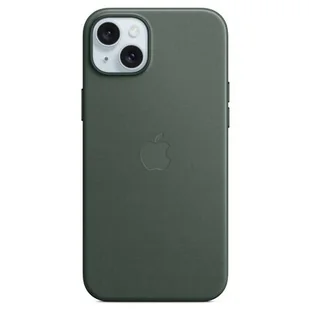 Apple Etui z tkaniny FineWoven z MagSafe do iPhone 15 Plus Wieczna zieleń (Evergreen) MT4F3ZM/A - Etui i futerały do telefonów - miniaturka - grafika 1