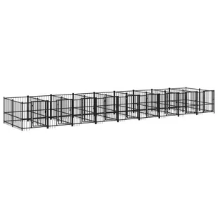 Lumarko Kojec zewnętrzny dla psa, stalowy, 16,89 m²! - Budy dla psów - miniaturka - grafika 3