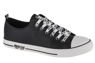 Moda i Uroda OUTLET - Big Star Shoes Kk174047, Męskie, Trampki, Czarne - miniaturka - grafika 1