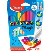 Przybory szkolne - Maped Flamastry Colorpeps Magic 8+2 - miniaturka - grafika 1