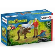 Figurki dla dzieci - Schleich Dinosaurs. 41465. Atak Tyranozaura Rexa - miniaturka - grafika 1