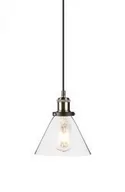 Lampy sufitowe - V-TAC Glass Metal Series Wisząca V-TAC 3738 - miniaturka - grafika 1