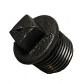 Akcesoria do armatury i ceramiki - ZAŚLEPKA 1/2 CZARNA - miniaturka - grafika 1