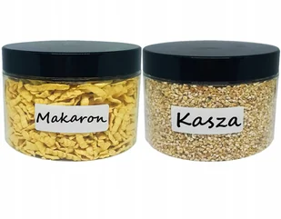 Pojemniki na żywność słoik plastikowy na przyprawy 0,5l, 2 szt. - Pojemniki kuchenne - miniaturka - grafika 1