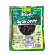 Pasztet i przetwory mięsne - Yorukoglu Czarne oliwki z pestką 700g – ekonomiczne tureckie oliwki stołowe - miniaturka - grafika 1