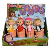 Lalki dla dziewczynek - Simba Toys Lalka 18 cm Masza mix wzorów - miniaturka - grafika 1
