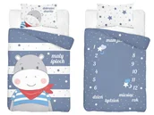 Pościel dla dzieci - Detexpol Pościel Bambusowa Dziecięca 3530A 100x135 5901685666213 - miniaturka - grafika 1