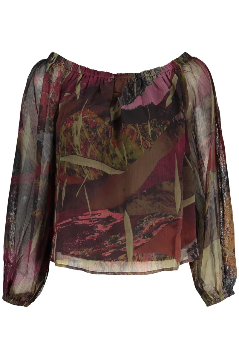 Zielona bluzka damska Desigual 26WWBW03 M