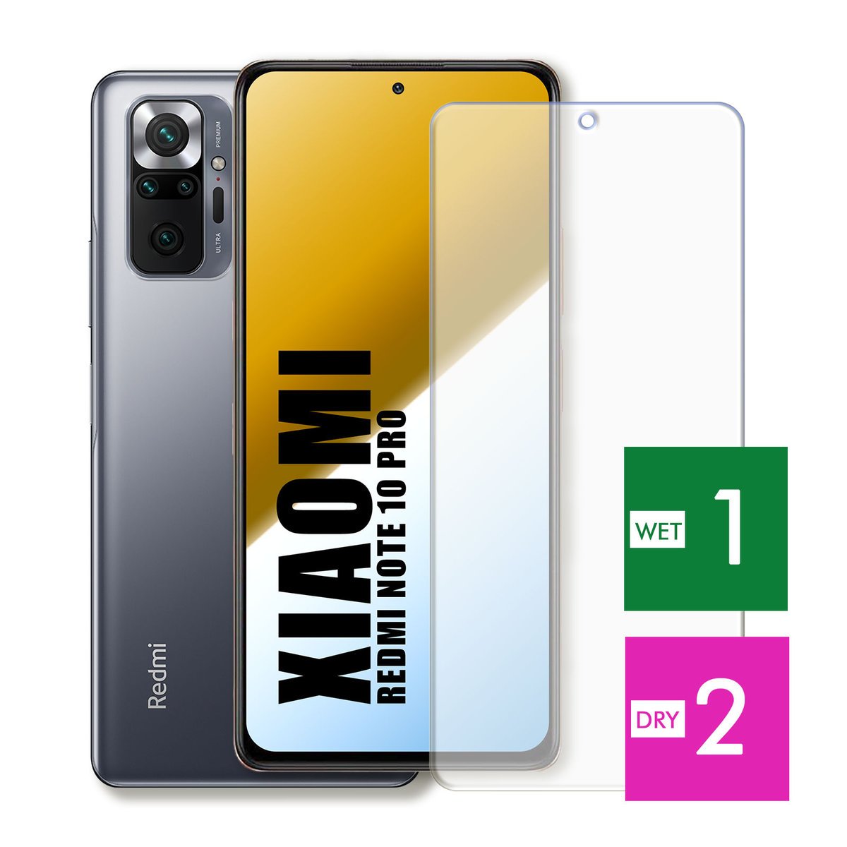 WZMOCNIONE SZKŁO DO XIAOMI REDMI NOTE 10 PRO 10 PRO MAX HARTOWANE 9H JAKOŚĆ