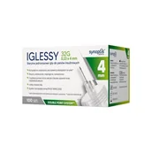 Glukometry i akcesoria dla diabetyków - IGLESSY Sterylne jednorazowe igły do penów 0,4, 100 sztuk - miniaturka - grafika 1