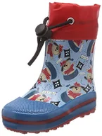Kalosze damskie - Beck Unisex dziecięce piraci kalosze, niebieski niebieski 34, 28 EU - miniaturka - grafika 1