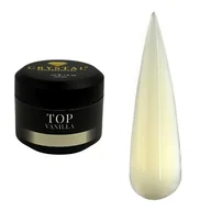 Utwardzacze do paznokci - Top Vanilla Crystal Professional – kamuflujący top hybrydowy UV/LED - 30ml - miniaturka - grafika 1