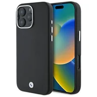 Etui i futerały do telefonów - Etui BMW HardCase Sign Full Wrapped Metal MagSafe do Apple iPhone 16 Pro Czarny - miniaturka - grafika 1