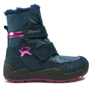 Śniegowce Primigi 4883133 S Granatowy - Buty dla dziewczynek - miniaturka - grafika 1