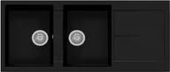 Zlewozmywaki - Zlew PLADOS INFINITY 116.20 DEEP BLACK (czarny mat N6) (NF11620N6) - miniaturka - grafika 1