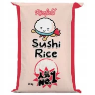 Ryż - Ryż do sushi, okrągłoziarnisty 20kg - Ricefield - miniaturka - grafika 1