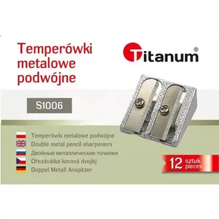 Hasta Temperówka Met 2ostrza S1006 pudełko A 12 - Przybory szkolne - miniaturka - grafika 2