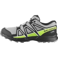 Buty dla chłopców - Salomon Speedcross Wodoodporne buty trekkingowe, zielone, 30 EU, Zielona, 30 EU - miniaturka - grafika 1