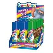 Kleje biurowe - St. Majewski Klej w sztyfcie BAMBINO 12g. znikający - miniaturka - grafika 1