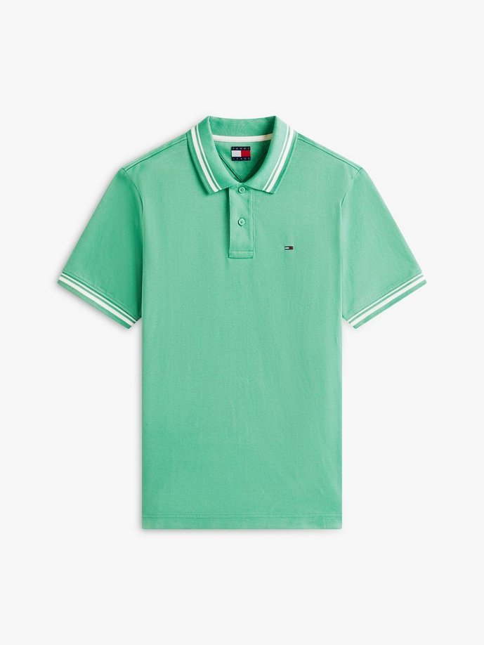 Koszulka polo męskie tommy hilfiger polo con righe altro