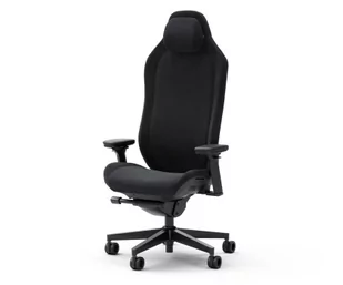 Fotel biurowy, krzesło biurowe Fractal Design Refine Alcantara Dark - Fotele i krzesła biurowe - miniaturka - grafika 1
