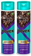 Zestawy kosmetyków damskich - Novex Novex My Curls - zestaw do włosów kręconych, szampon 300ml i odżywka 300ml 65/zestaw - miniaturka - grafika 1
