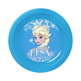 Talerz płytki Frozen Snowflake 22 cm DISNEY - Kubki dla dzieci - miniaturka - grafika 1