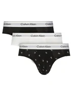 Majtki męskie - Calvin Klein Underwear Komplet slipów LV00NB4388 Czarny - miniaturka - grafika 1