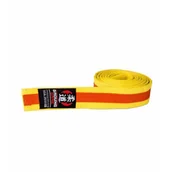 Kimona, stroje i obuwie - Ground Game Pas Judo Żółto-Pomarańczowy Dla Dzieci 220cm - miniaturka - grafika 1