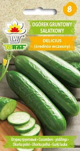 Ogórek Gruntowy Sałatkowy Delicius Nasiona 5G - Nasiona i cebule - miniaturka - grafika 1