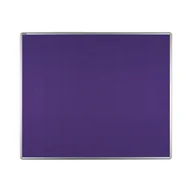 Tablice i flipcharty - ekoTAB Tablica tekstylna ekoTAB w aluminiowej ramie 120 x 90 cm, fioletowa 535107 - miniaturka - grafika 1