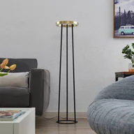 Lampy stojące - Lucande Seppe lampa stojąca LED, mosiądz - miniaturka - grafika 1