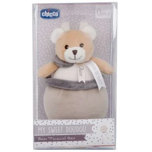 Chicco 00009618000000 zabawka miś pluszowy-zegarek, wielokolorowy - Pozytywki dla dzieci - miniaturka - grafika 1