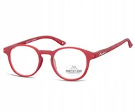 Okulary korekcyjne, oprawki, szkła - Montana Asferyczne Okulary Lenonki do Czytania moc: +1.00 Plusy MR52B - miniaturka - grafika 1