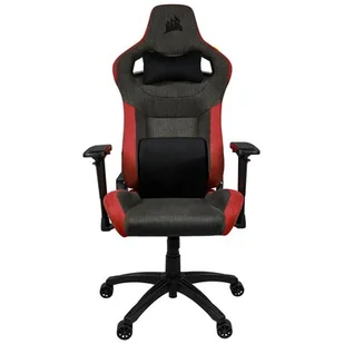 Fotel CORSAIR T3 Rush Czarno-Czerwony - Fotele gamingowe - miniaturka - grafika 1