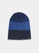 Czapki damskie - Czapka zimowa męska 4F 4FAW23ACAPM305-31S Granatowy - miniaturka - grafika 1