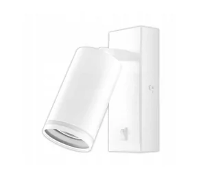 Ring kinkiet 1xGU10 biały do czytania - Lampy ścienne - miniaturka - grafika 1