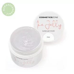 Żel do przedłużania paznokci UV LED galaretka ICE JELLY przezroczysty – Clear 5ml - Żele do paznokci - miniaturka - grafika 1