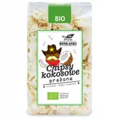 Zdrowa żywność - Bio Planet Chipsy kokosowe prażone BIO 6 x 150g - miniaturka - grafika 1