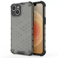 Etui i futerały do telefonów - Hurtel Honeycomb etui iPhone 14 Plus pancerny hybrydowy pokrowiec czarne - miniaturka - grafika 1