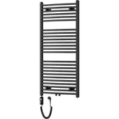 Grzejniki łazienkowe - Mexen Ares grzejnik elektryczny 1200 x 600 mm, 600 W, czarny - W102-1200-600-2600-70 - miniaturka - grafika 1