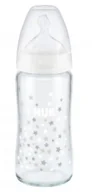 Butelki dla niemowląt - Nuk, Szklana butelka dla dziecka, 240ml - miniaturka - grafika 1