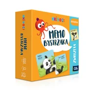 Zabawki kreatywne - Memo Bystrzaka. Zwierzęta – Okidoki - miniaturka - grafika 1