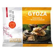 Szybkie dania obiadowe - Pierogi Gyoza Chicken&Black fungus mroż. 400g Ayuko - miniaturka - grafika 1