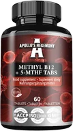 Witaminy i minerały - APOLLO'S HEGEMONY METHYL B12 + 5-MTHF 60 TABLETEK - miniaturka - grafika 1