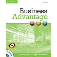 Książki do nauki języka angielskiego - Business Advantage Upper-intermediate Personal Study Book + CD - Godwin Joy - miniaturka - grafika 1
