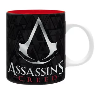 Kubek Assassin'S Creed - Crest Black & Red (320 ml) - Kubki - miniaturka - grafika 1